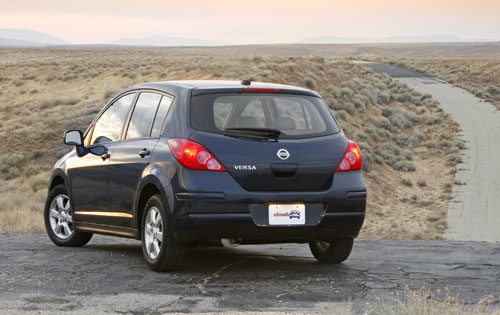 Nissan Versa Hatchback 2008. Nissan Versa hatchback.