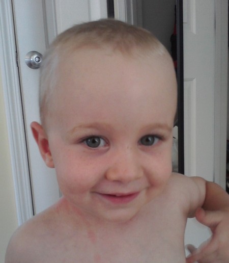 Teds first buzz cut